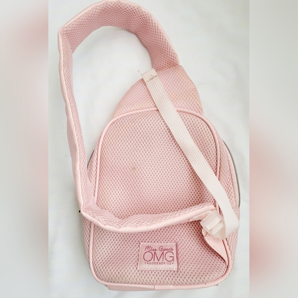 OMG Miss Gwen Unicorn Small/Mini Backpack Glitter Pink 9"×10"×3" - Picture 12 of 15